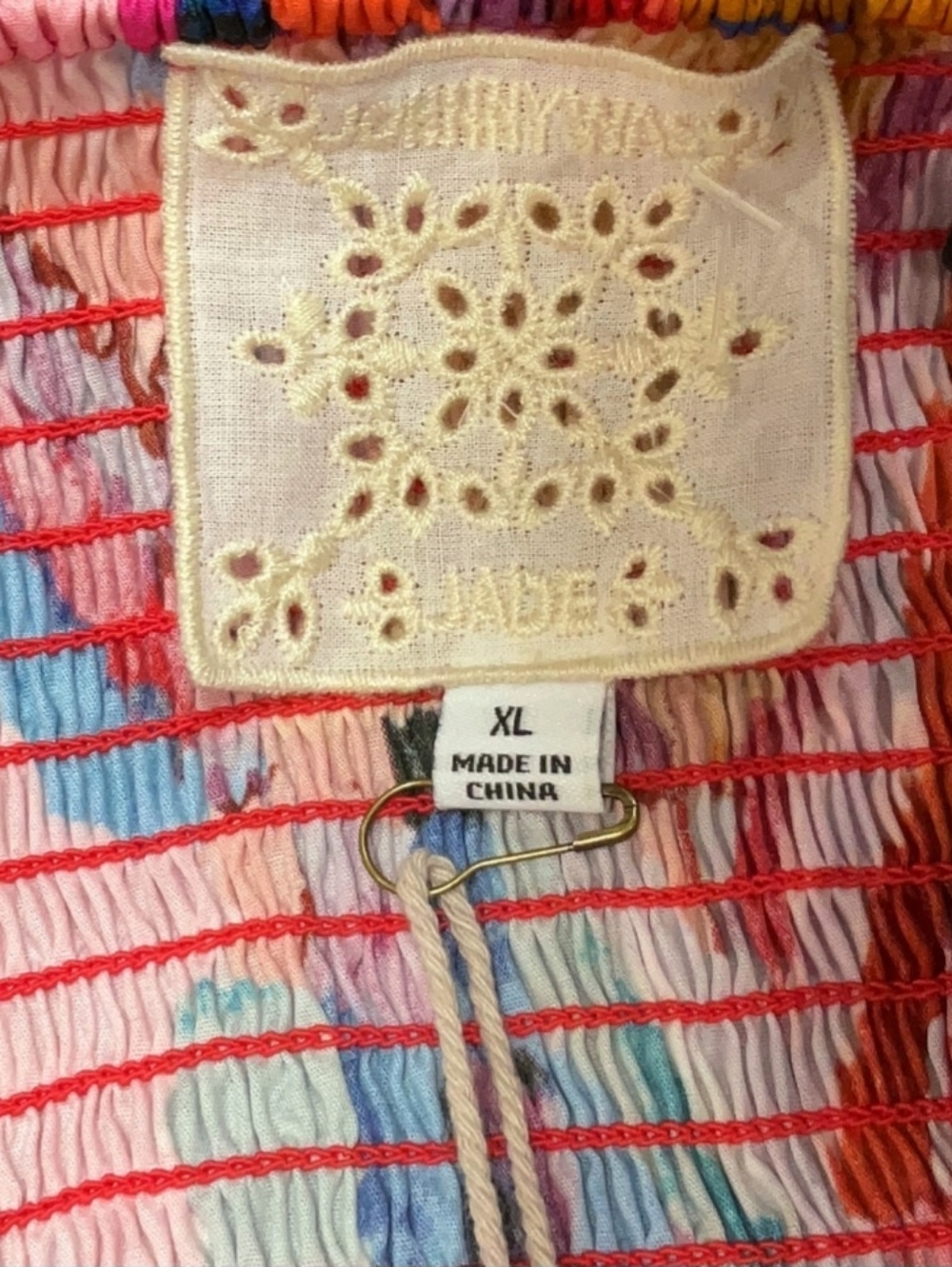 Johnny Was Daydreamer Poplin Bodice Crop XL NWT - Picture 6 of 6